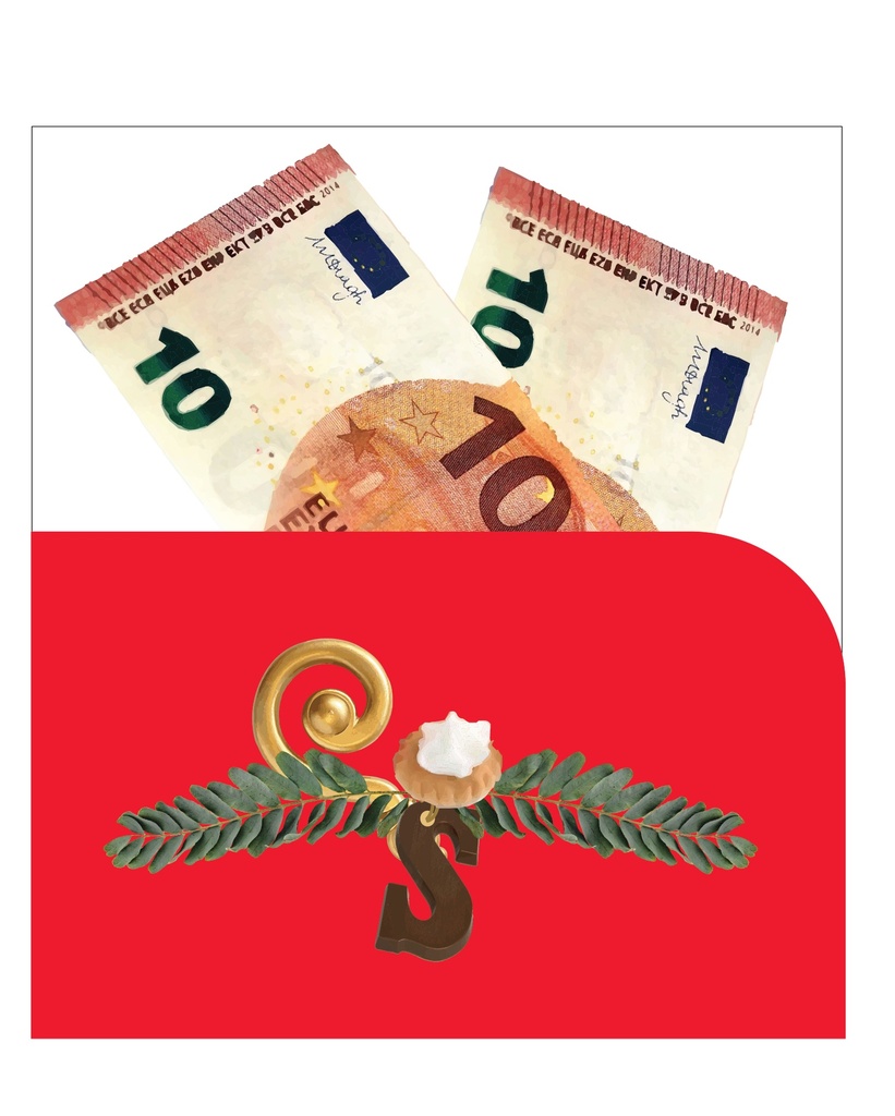 moneykaart sint blanco