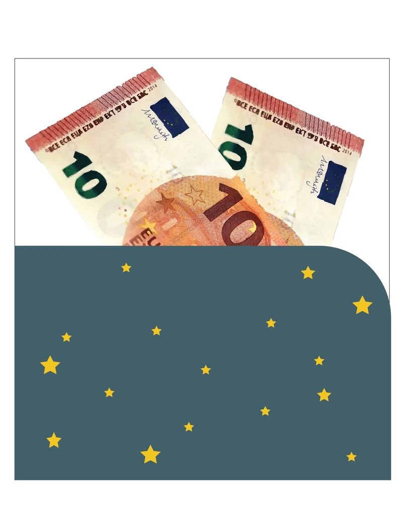 moneykaart sint blanco