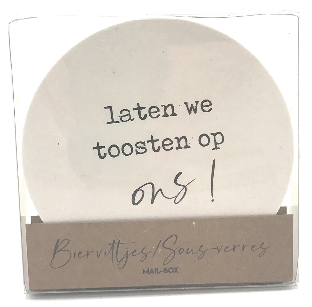 Bierviltje Ohlala, tijd voor gezelligheid en bubbels