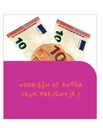 Speciaal voor jou een centje...