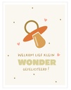 Welkom lief klein wondertje