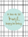 Ik ben de tel kwijt...Happy Birthday