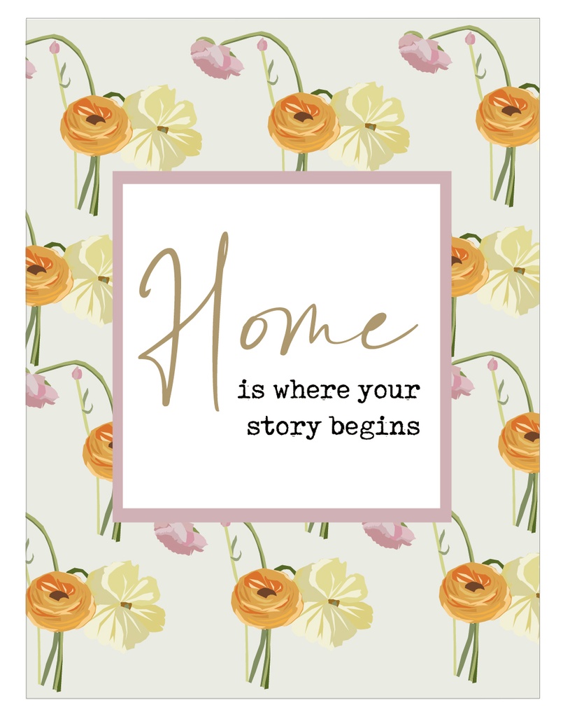 Home is where your story begins