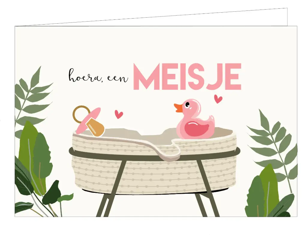 Hoera, een meisje