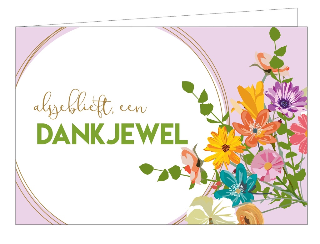 Alsjeblieft, een dankjewel