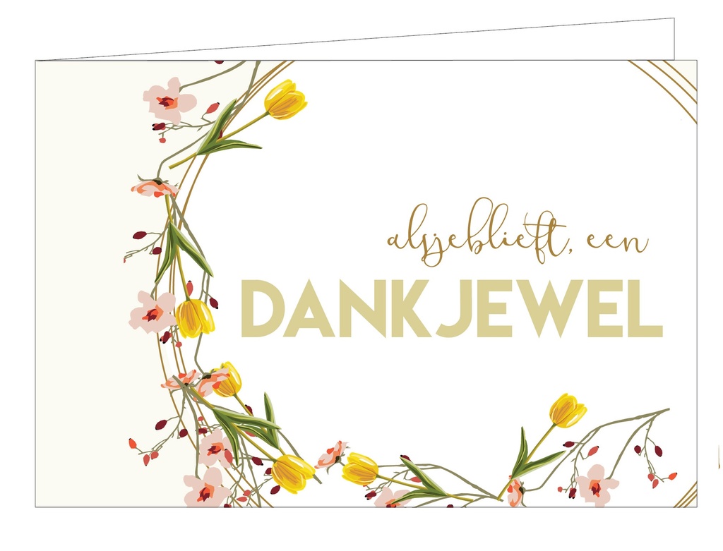 Alsjeblieft, een dankjewel