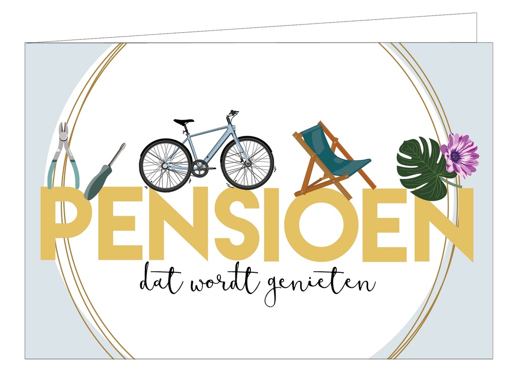Pensioen, dat wordt genieten !