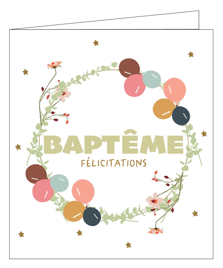 Baptême. Félicitations