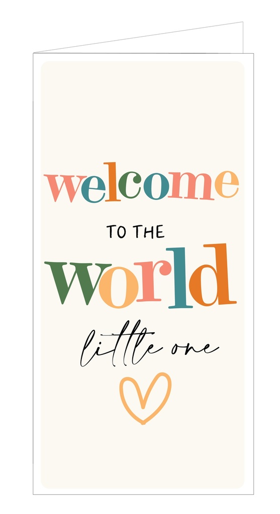 Welcome to the world little one