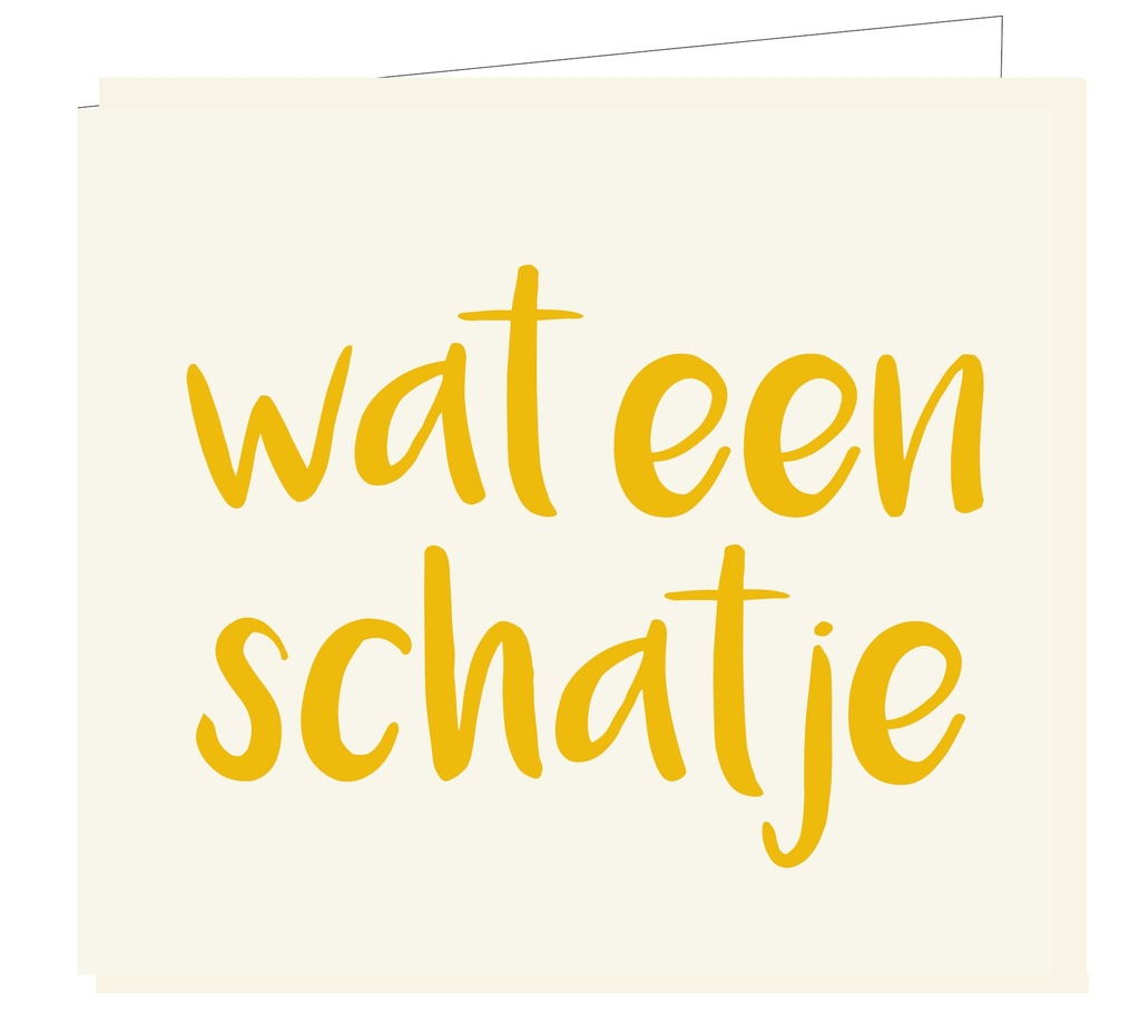 Wat een schatje