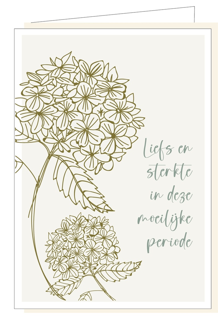 LIefs en sterkte in deze moeilijke periode