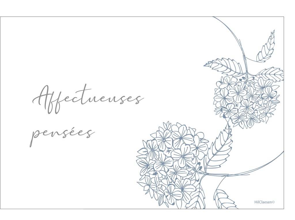 Affectueuses pensées 