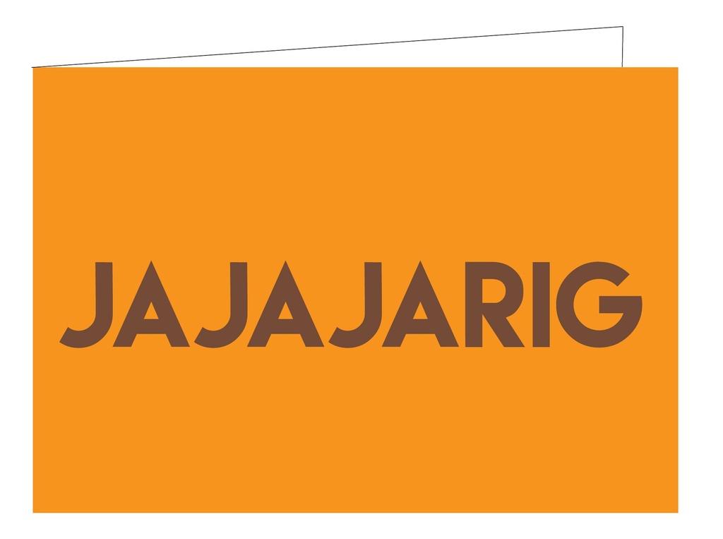 Jajajarig (KOPERFOLIE)