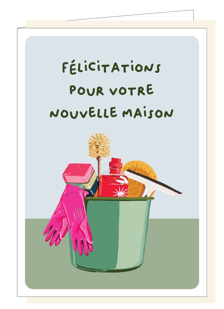 Félicitations pour votre nouvelle maison
