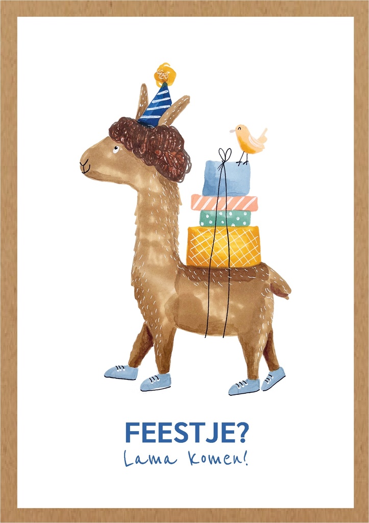 Feestje? lama komen