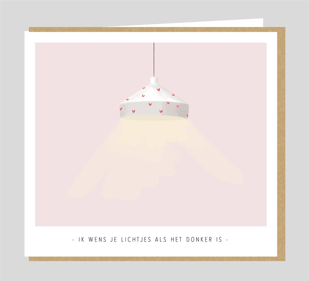 Ik wens je lichtjes als het donker is