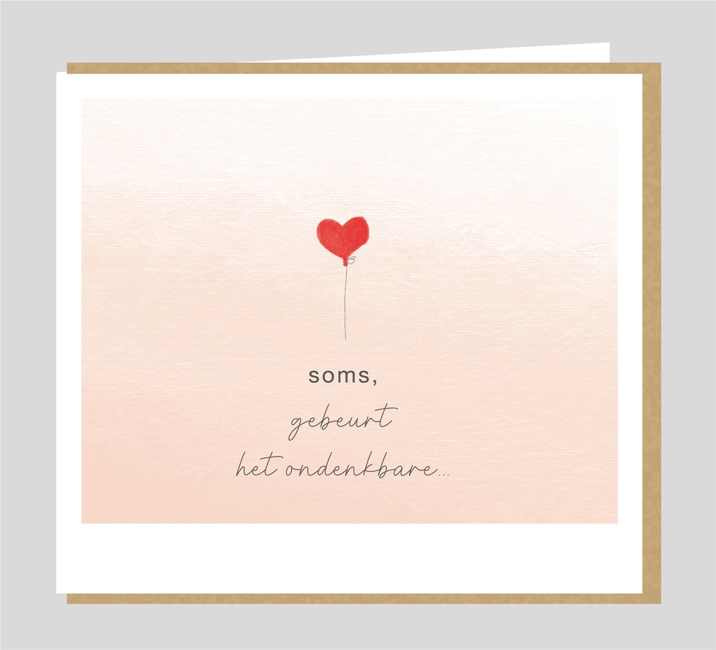 Soms gebeurt het ondenkbare