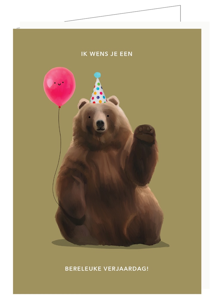 Ik wens je een bereleuke verjaardag