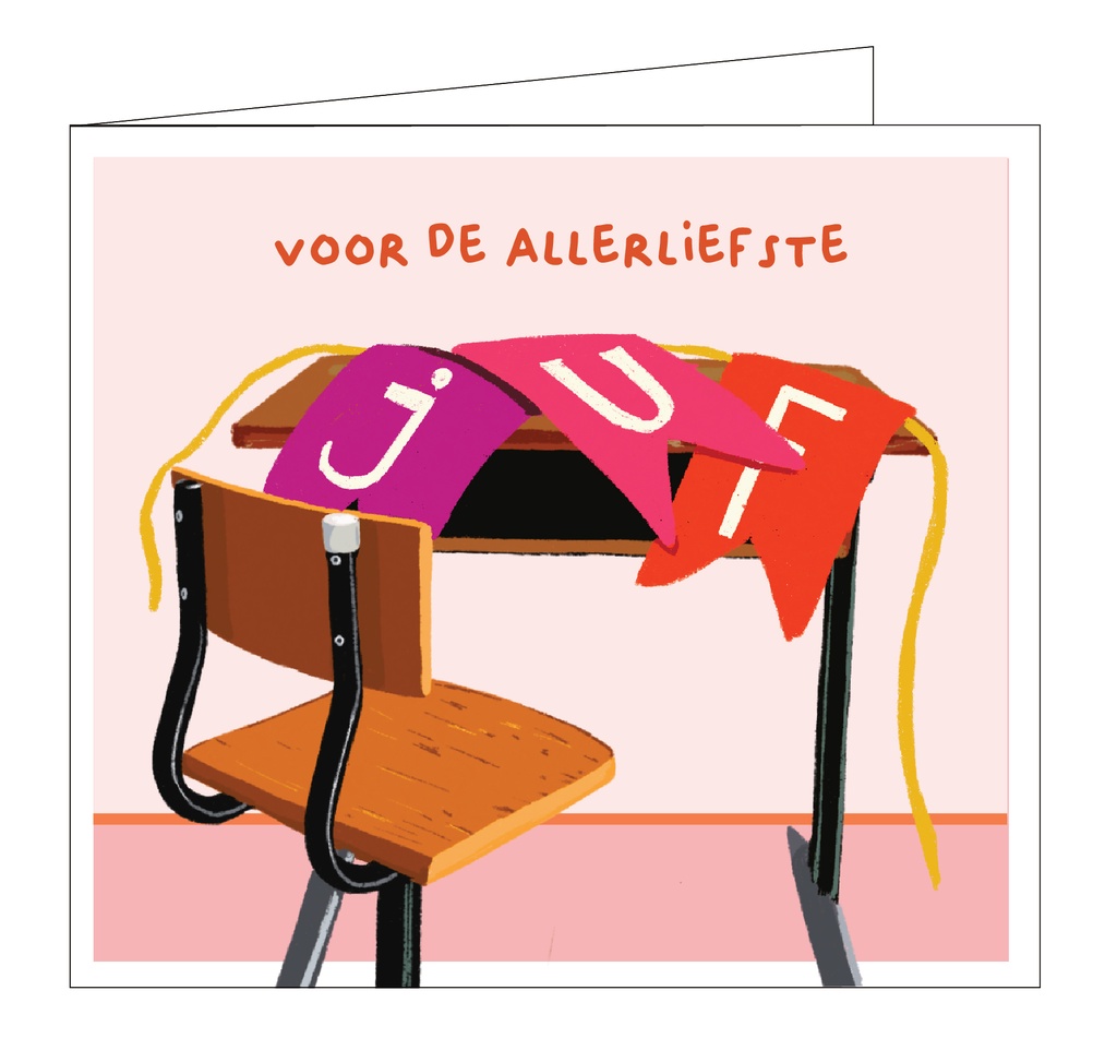 Voor de allerliefste juf