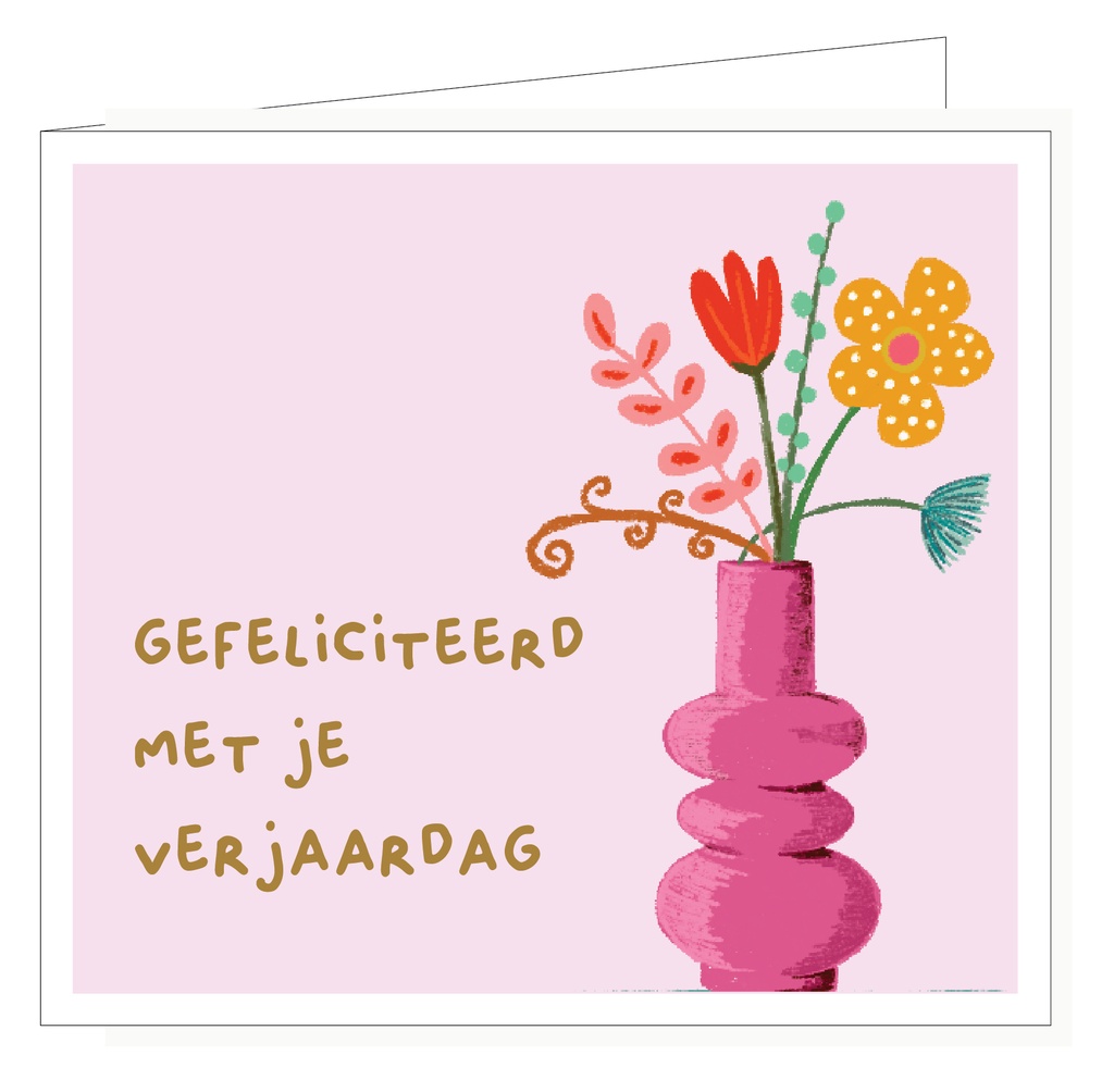 Gefeliciteerd met je verjaardag