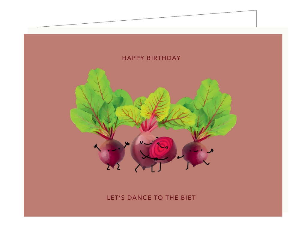 Happy Birthday Let's dance to the biet