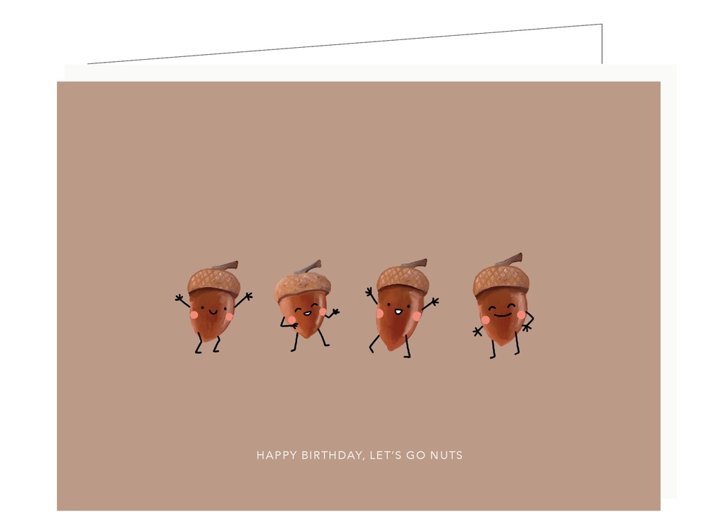 Happy birthday, let's go nuts