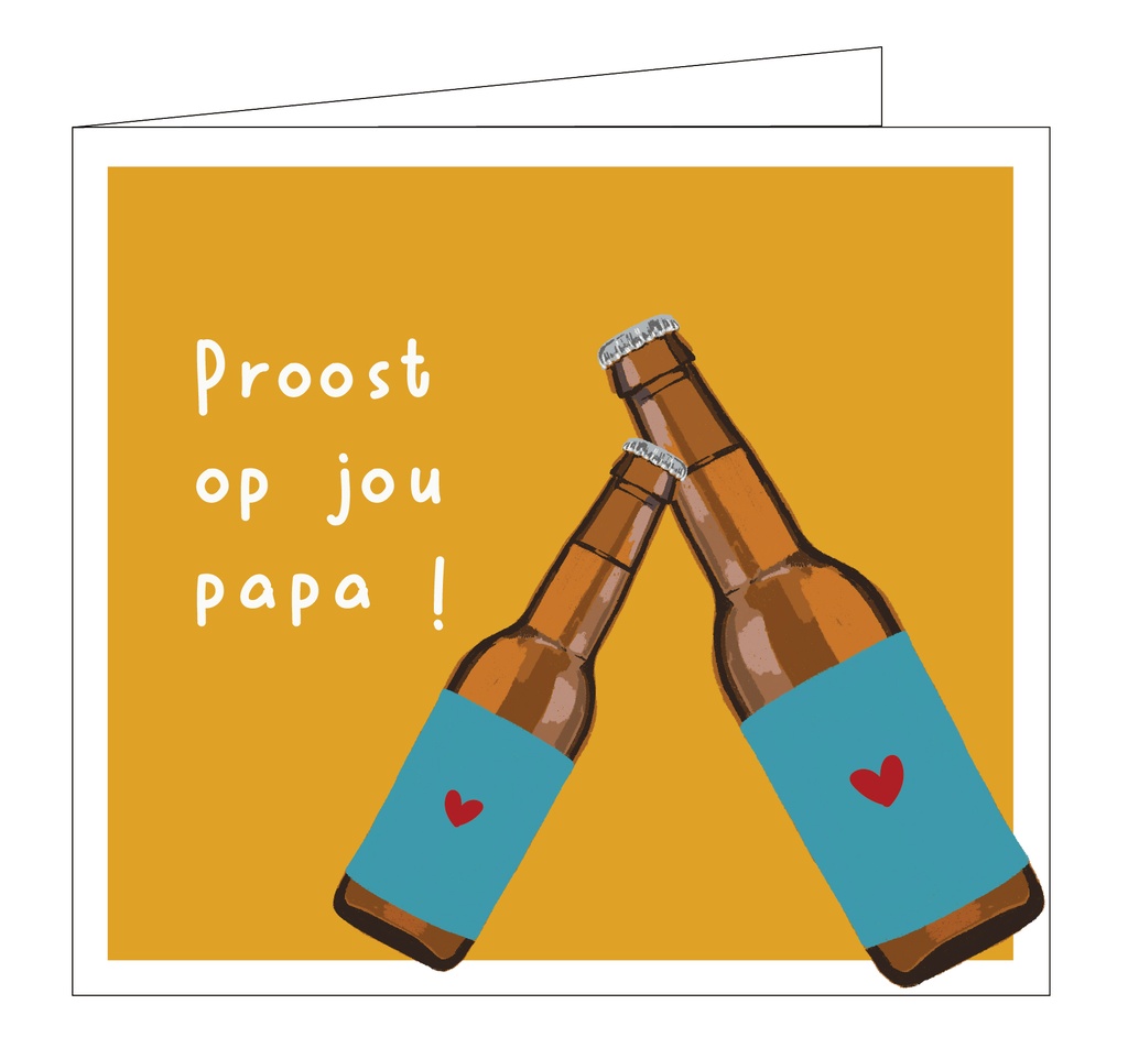 Proost op jou papa !