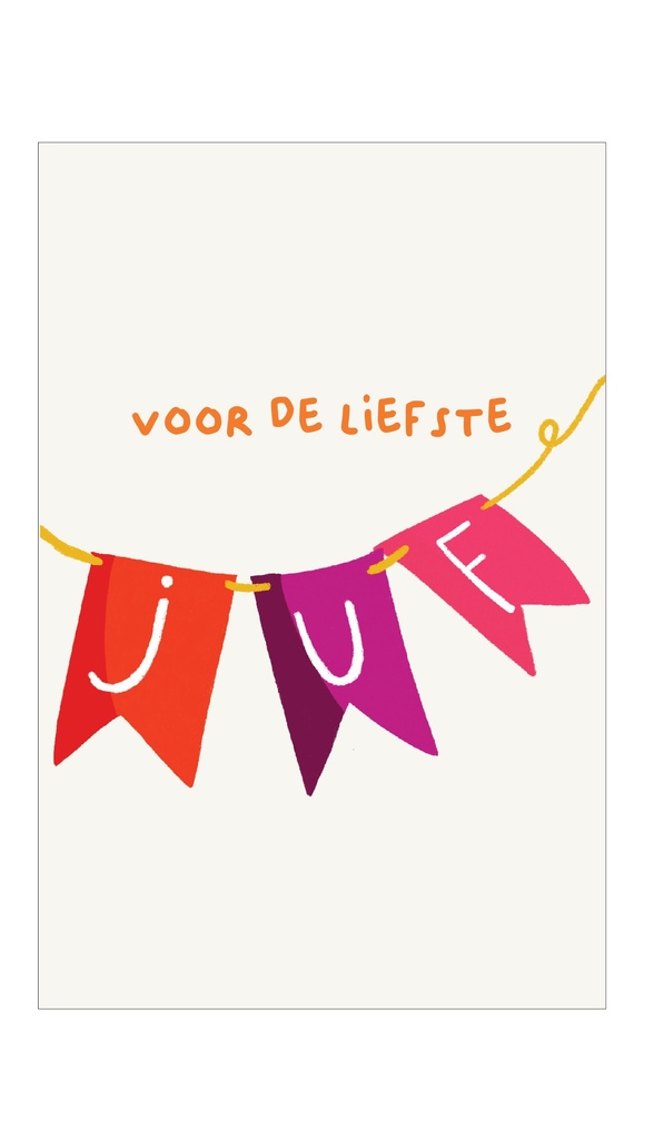 Voor de liefste juf