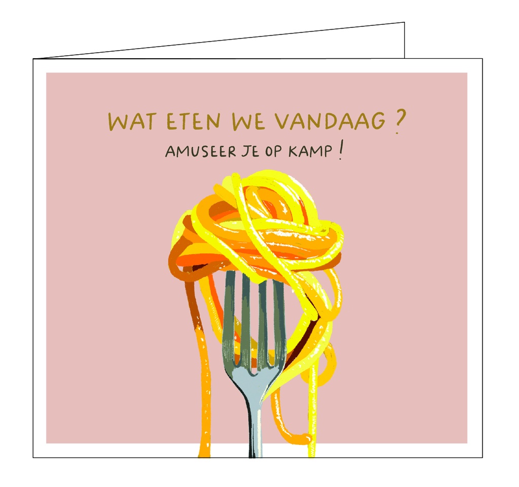 Wat eten we vandaag !