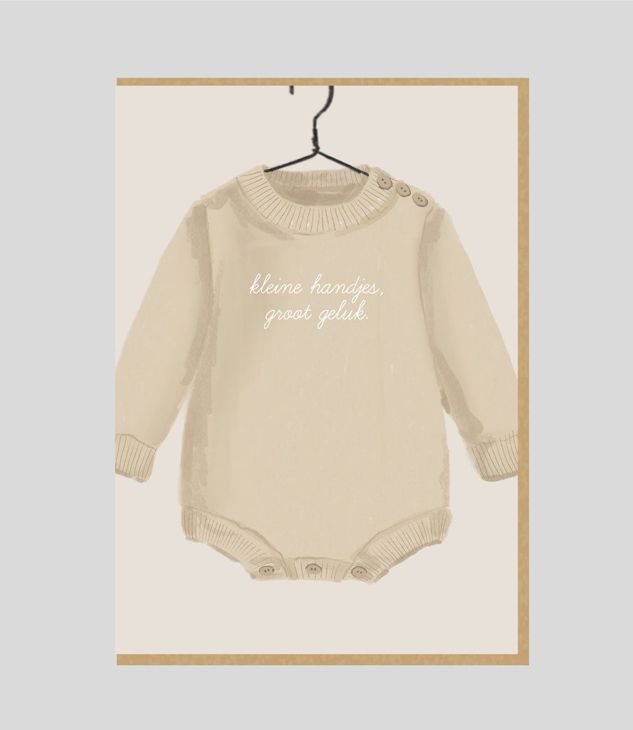 Kleine handjes, groot geluk