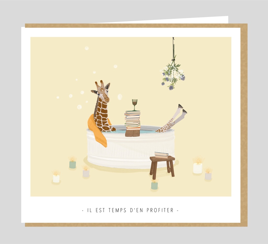 Il est temps d'en profiter