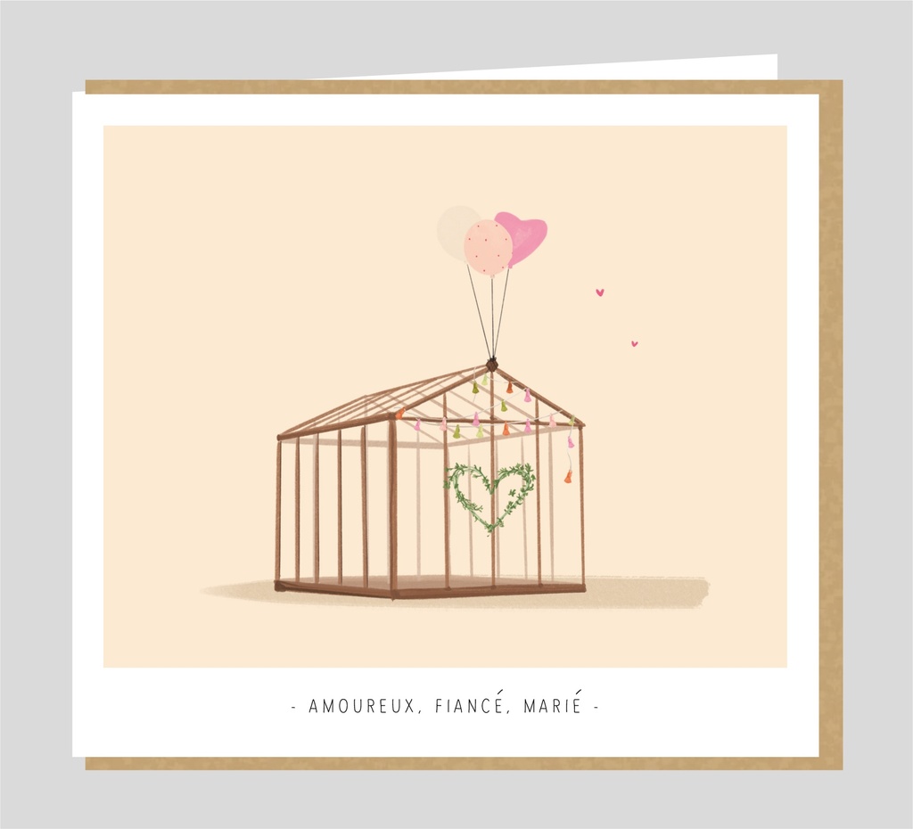 Amoureux, fiancé, marié