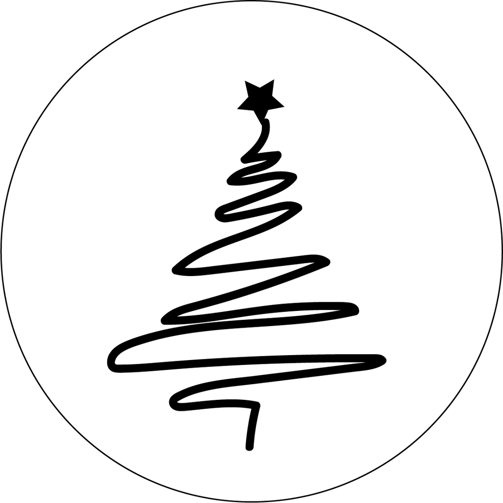Bierviltje Kerstboom