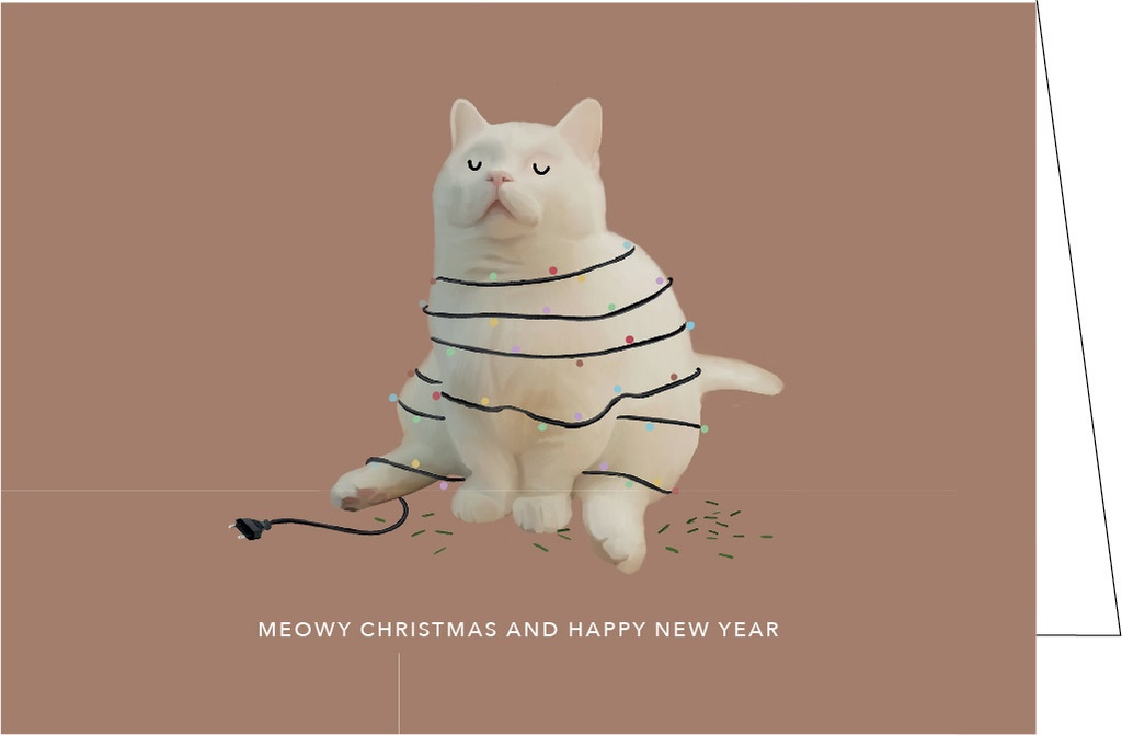 Meowy Christmas and Happy New Year