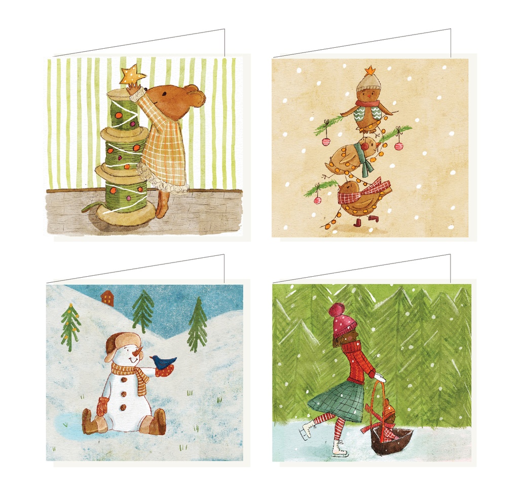 Karen koekjesfee box 8 stuks/4 designs