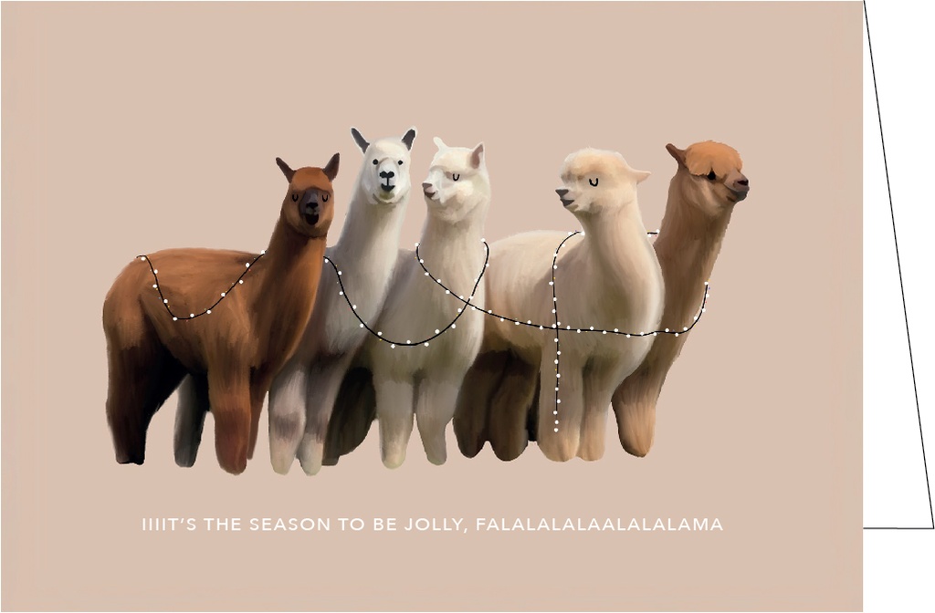 Iiiiit's the season to be jolly, falalalaalama