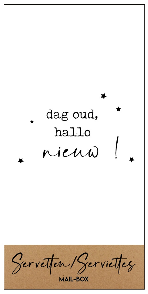 Dag oud, Hallo nieuw !