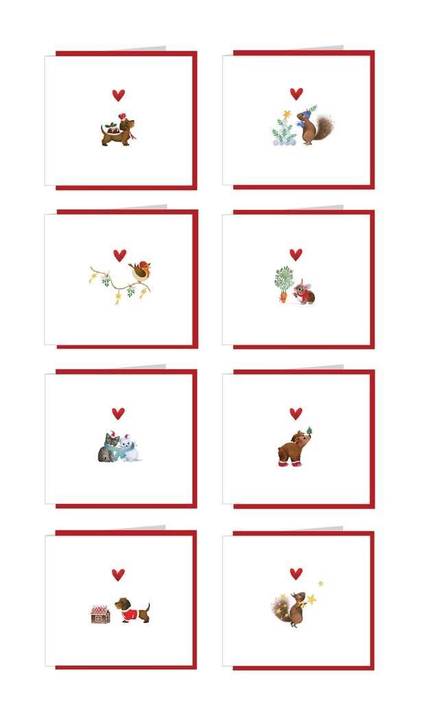 Yon box 8 stuks/8 designs