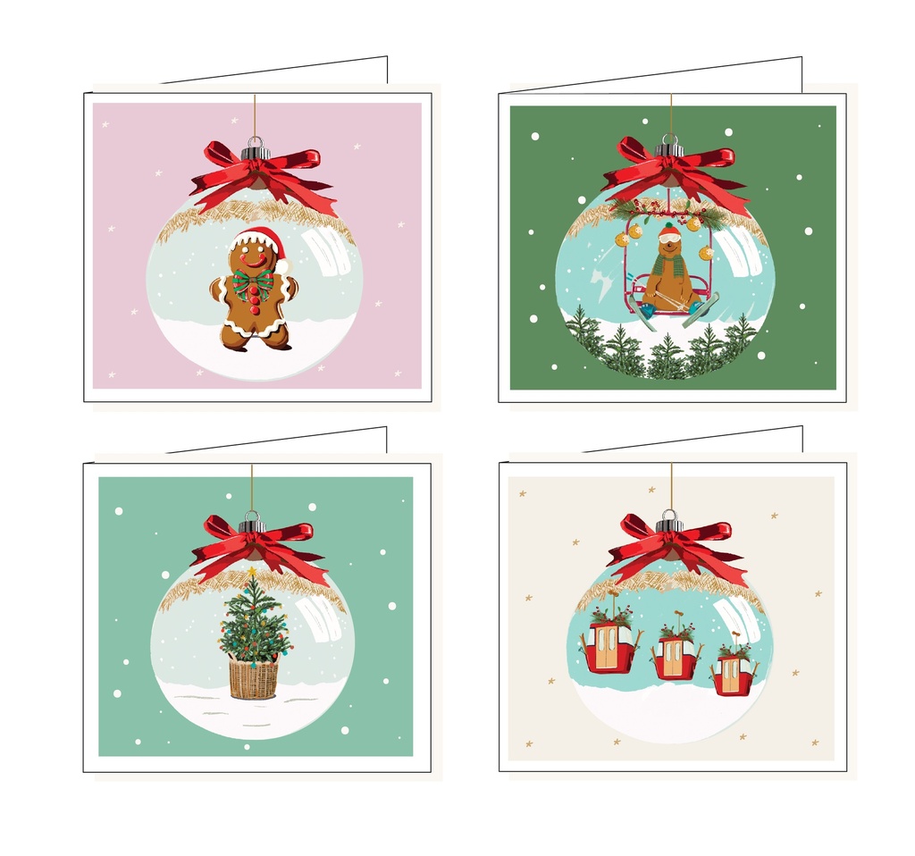 Hil Claesen box 8 stuks/4 designs