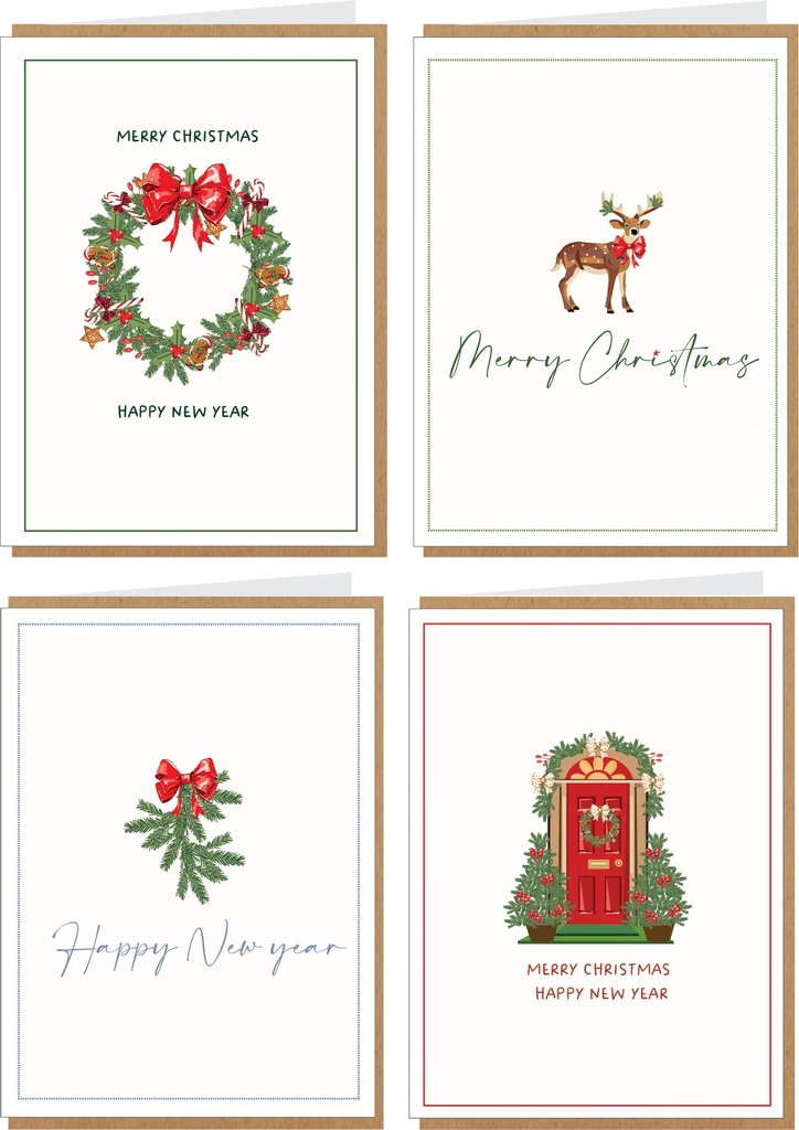 Hil Claesen box 8 stuks/4 designs