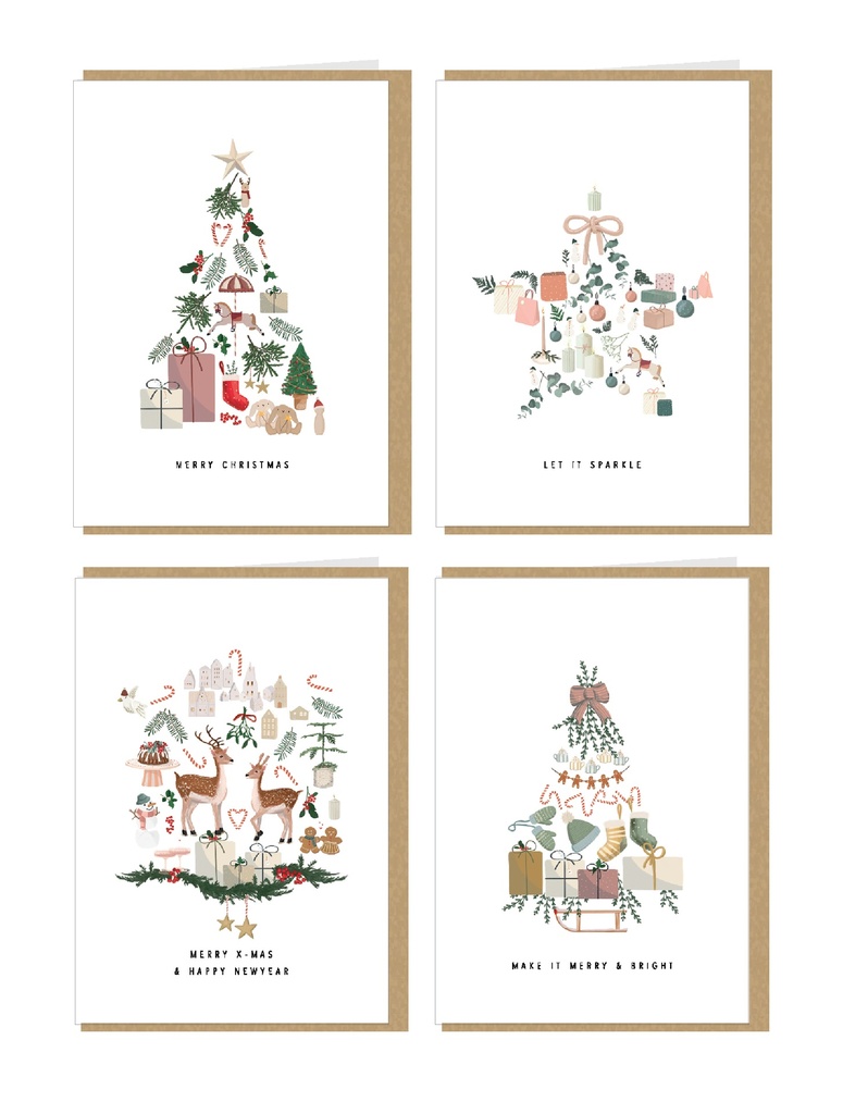 Kelly Marie box 8 stuks/4 designs