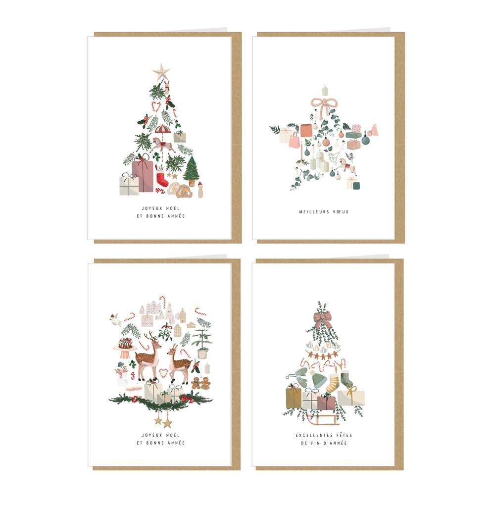 Kelly-Marie BOX 8 pieces/4 designs