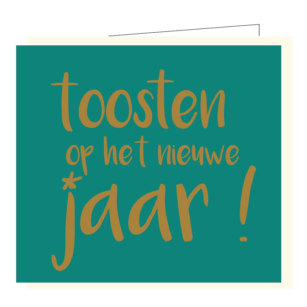 Toosten op het nieuwe jaar !