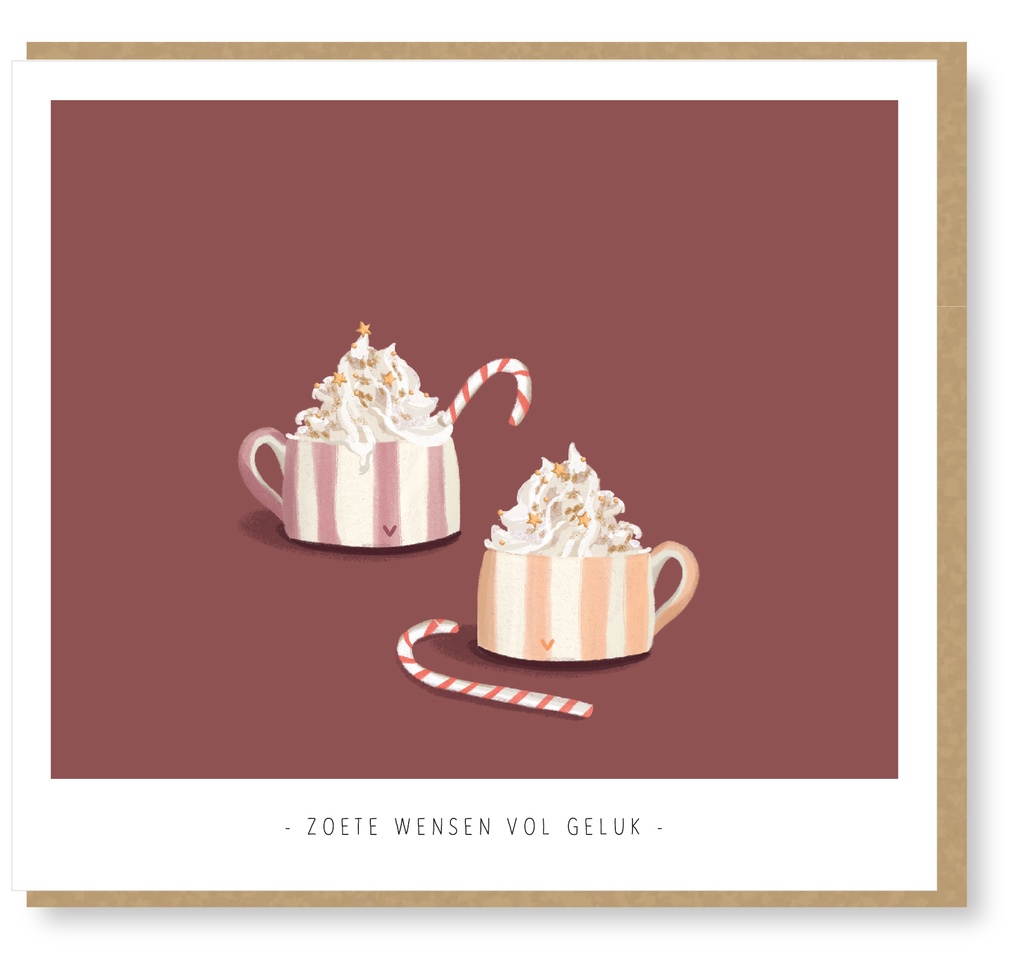 Zoete wensen vol geluk