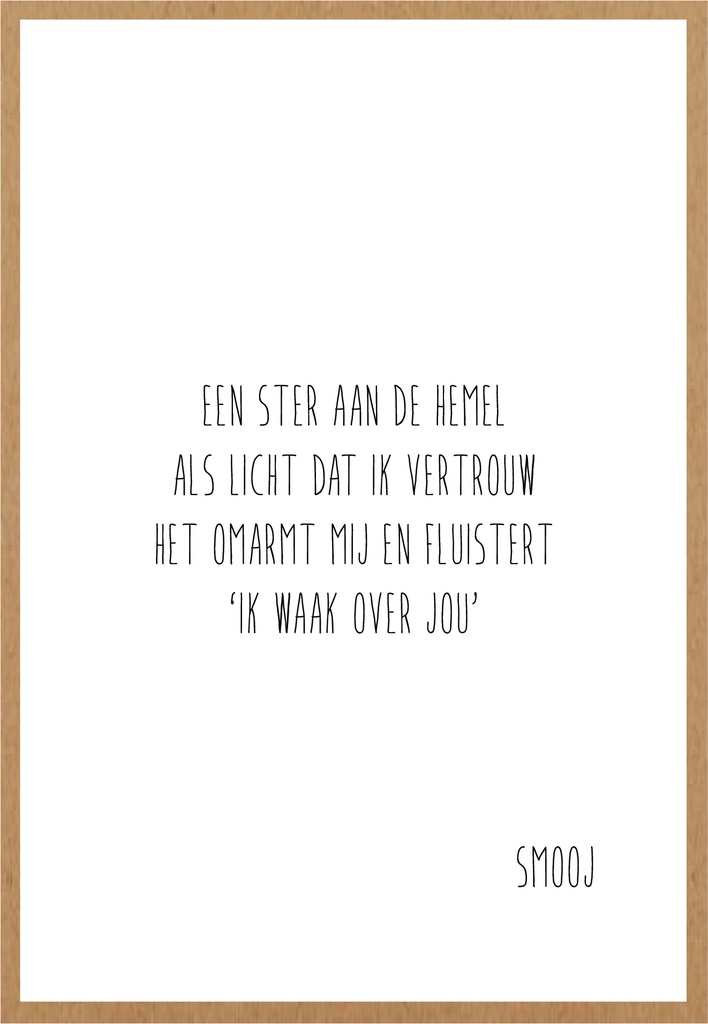 Een ster aan de hemel