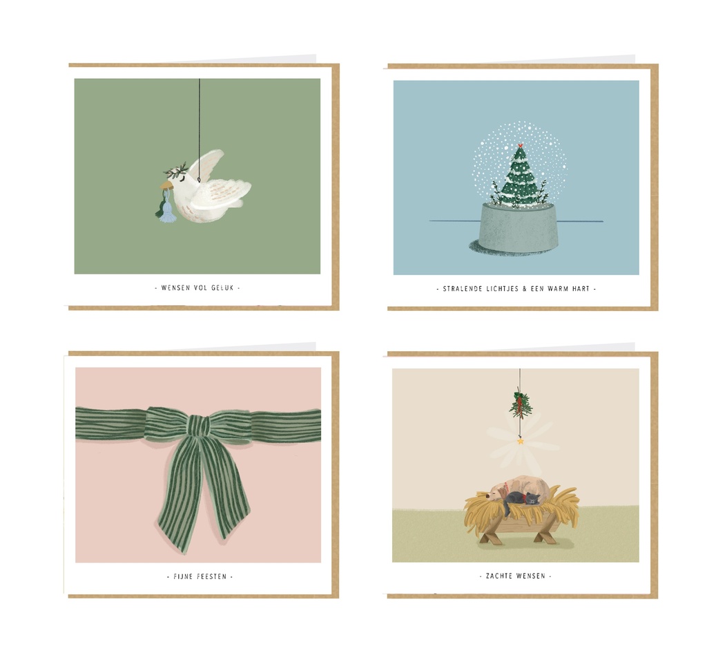 Kelly Marie box 8 stuks/4 designs