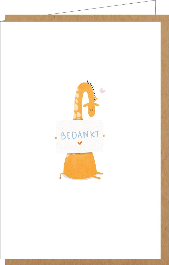 Bedankt