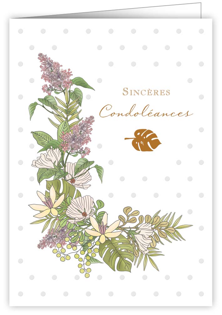Sincères Condoléances