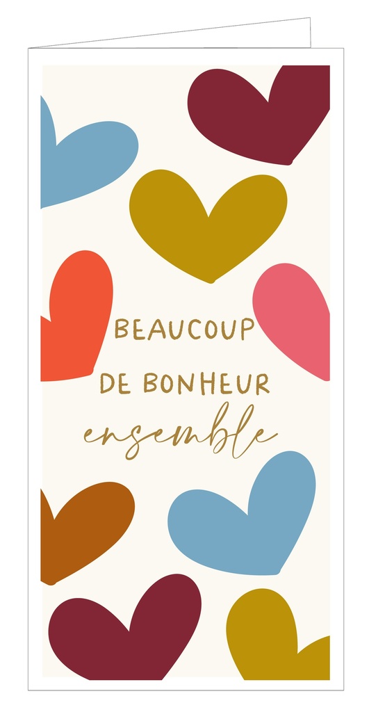 Beaucoup de bonheur ensemble