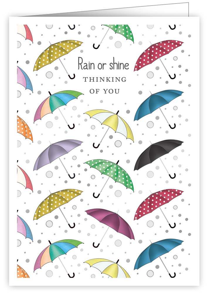 rain or shine thinking of you